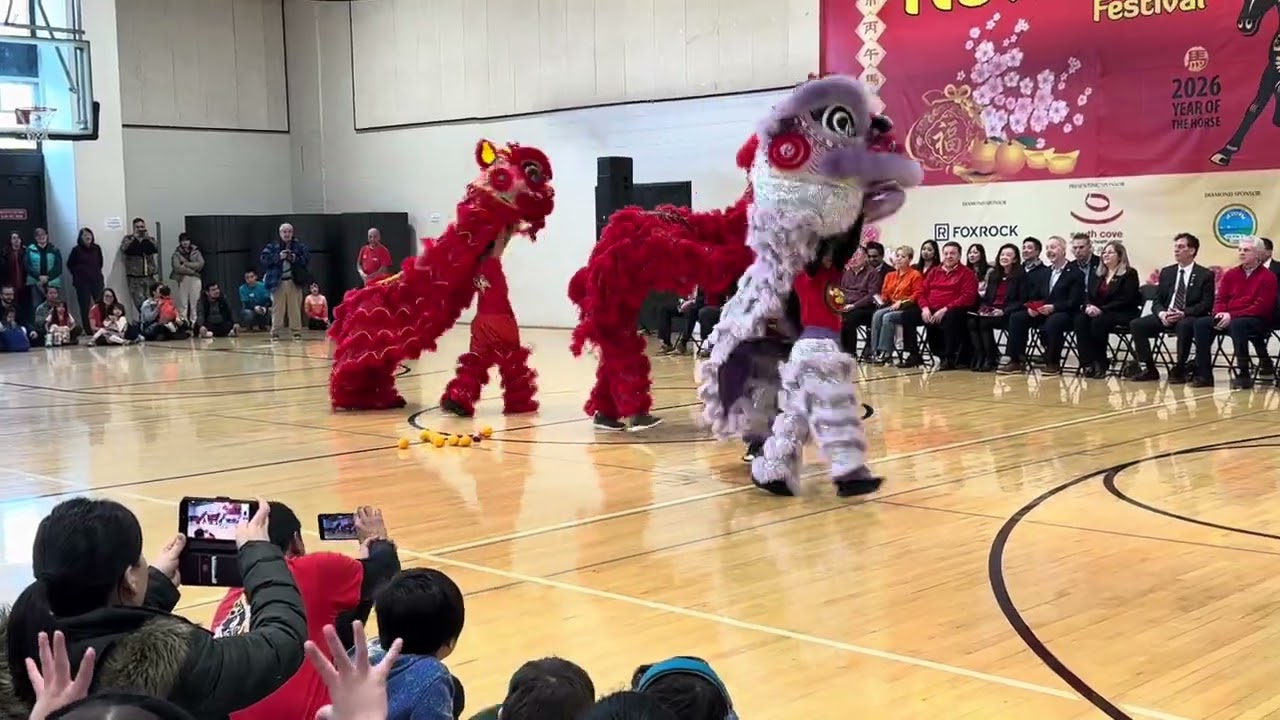 Lunar New Year festival 2026in North Quincy High School 