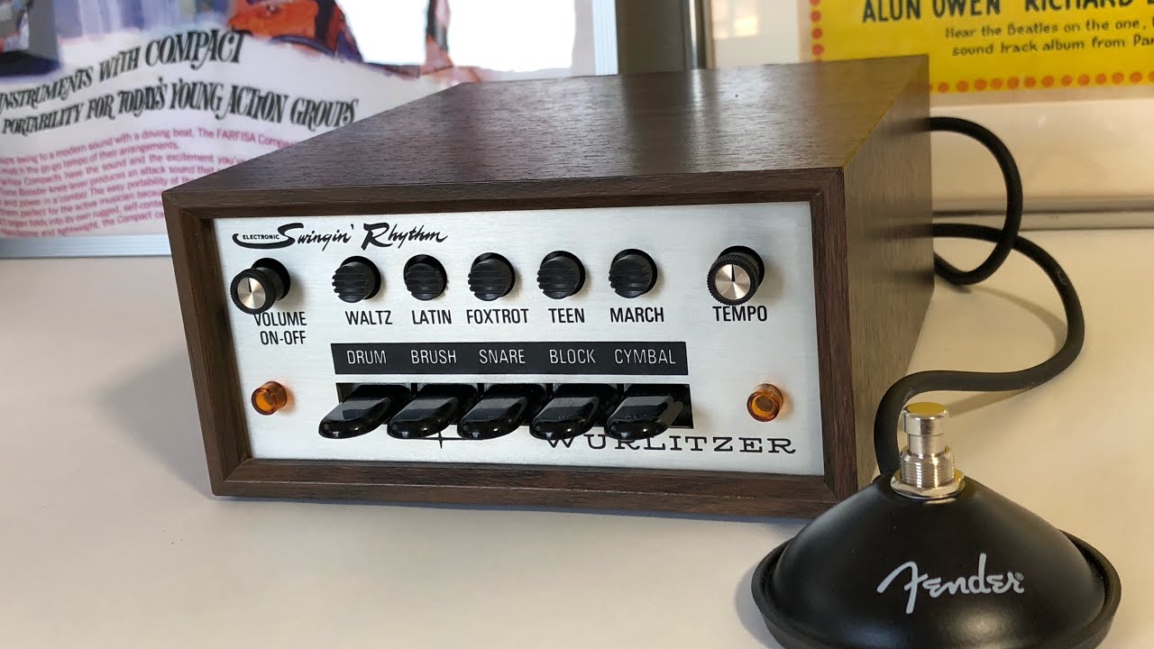 Wurlitzer Swingin' Rhythm 5020 modified(ap073) demo［organ69］