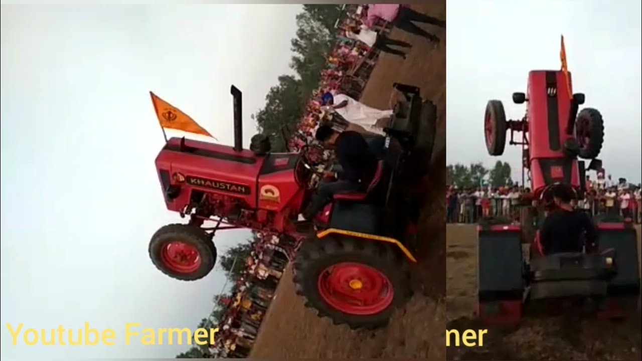 Tractor Stunt Mahindra 575 Part-2