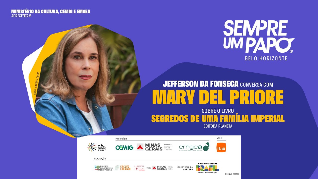 Mary del Priore no #SempreUmPapo