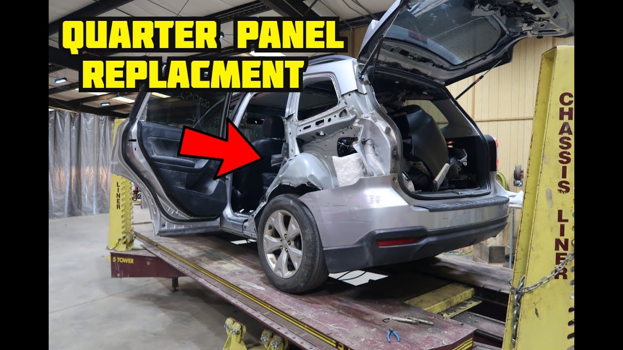 2015 Subaru Forester Quarter Panel Replacement