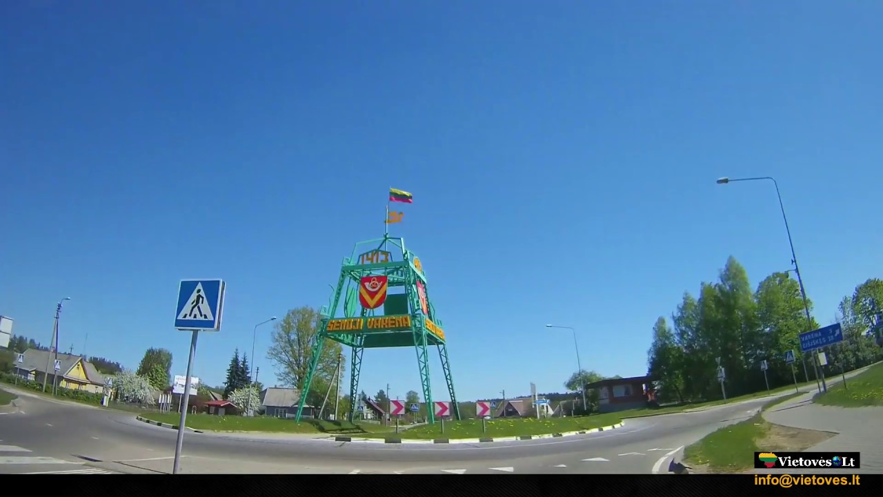 Virtualus Senosios Varėnos turas / Virtual Tour of Senoji Varena, Lithuania