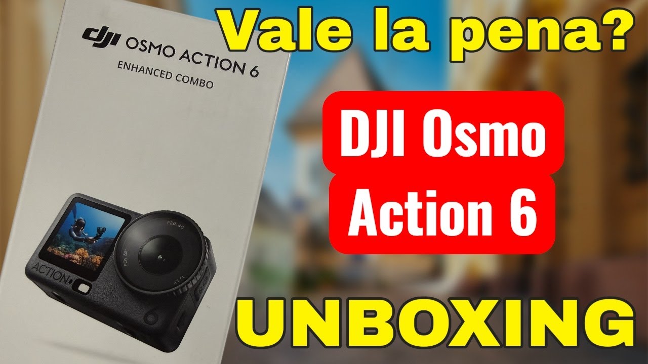 Стоит ли оно того? DJI Osmo Action 6 Enhanced Combo — распаковка на испанском языке — что в коробке?