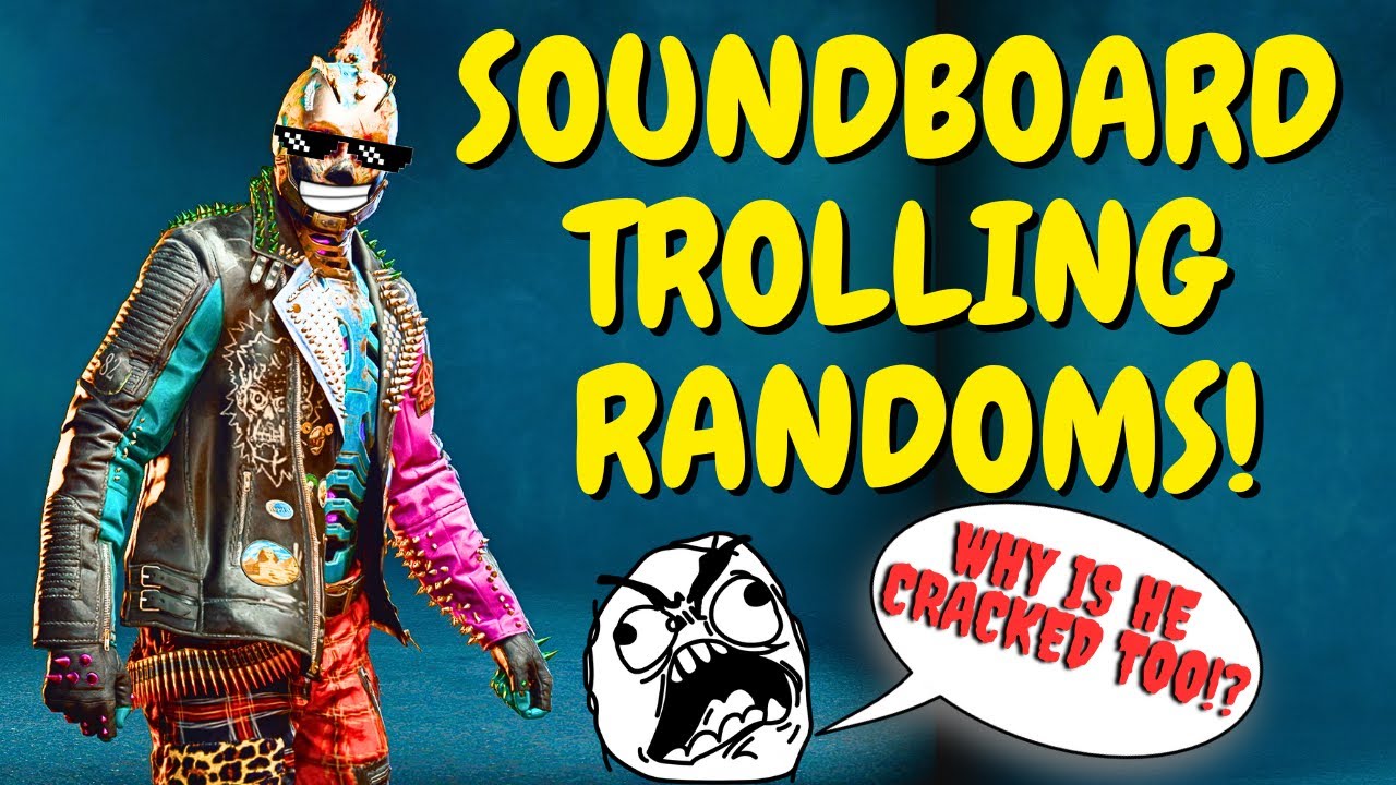 SOUNDBOARD TROLLING RANDOMS in Black Ops 6! (HILARIOUS)