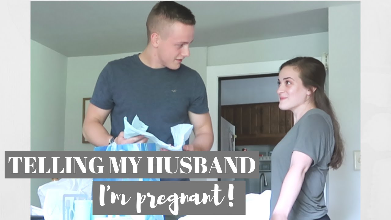 TELLING MY HUSBAND I'M PREGNANT | COMPLETE SURPRISE