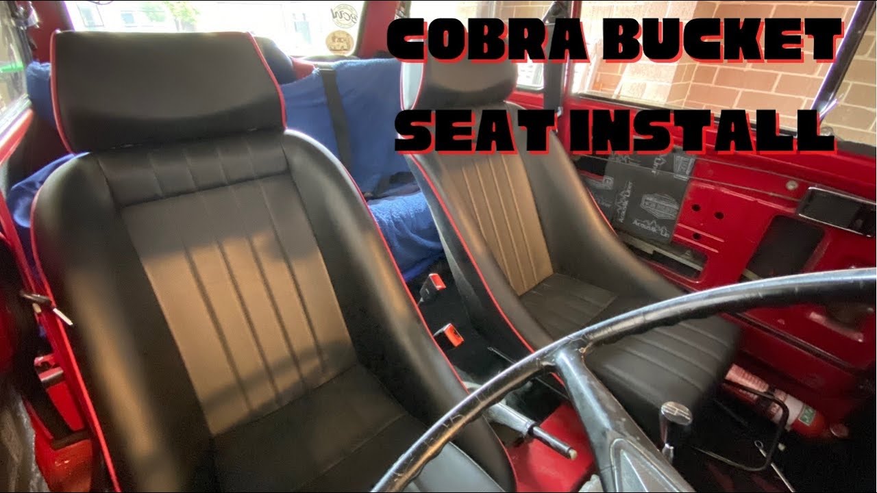 Classic Mini - Cobra Bucket Seat Insallation