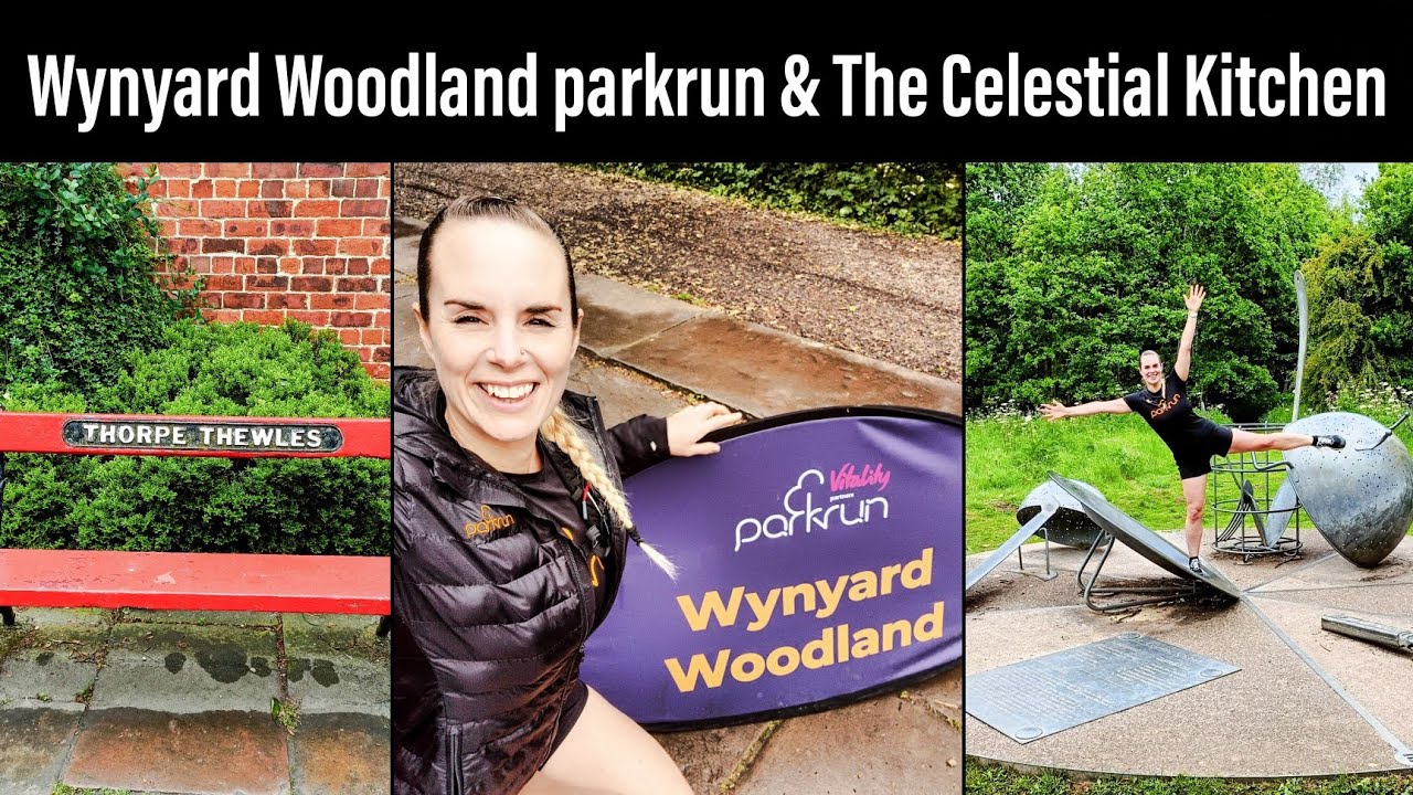 Running Wynyard Woodland parkrun. Celestial Kitchen, Thorpe Thewles Station & Castle Eden Walkway!
