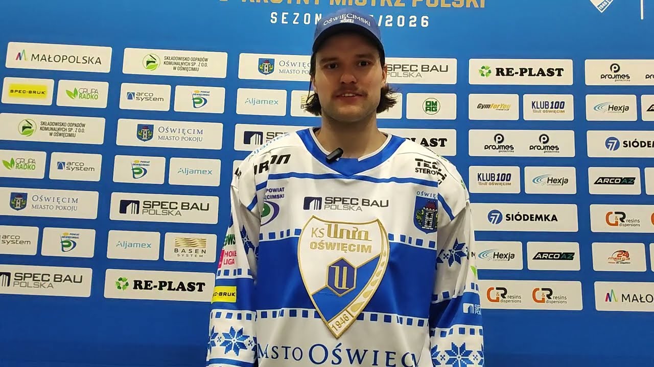 Bartosz Florczak po wygranej Świętej Wojnie 5:2