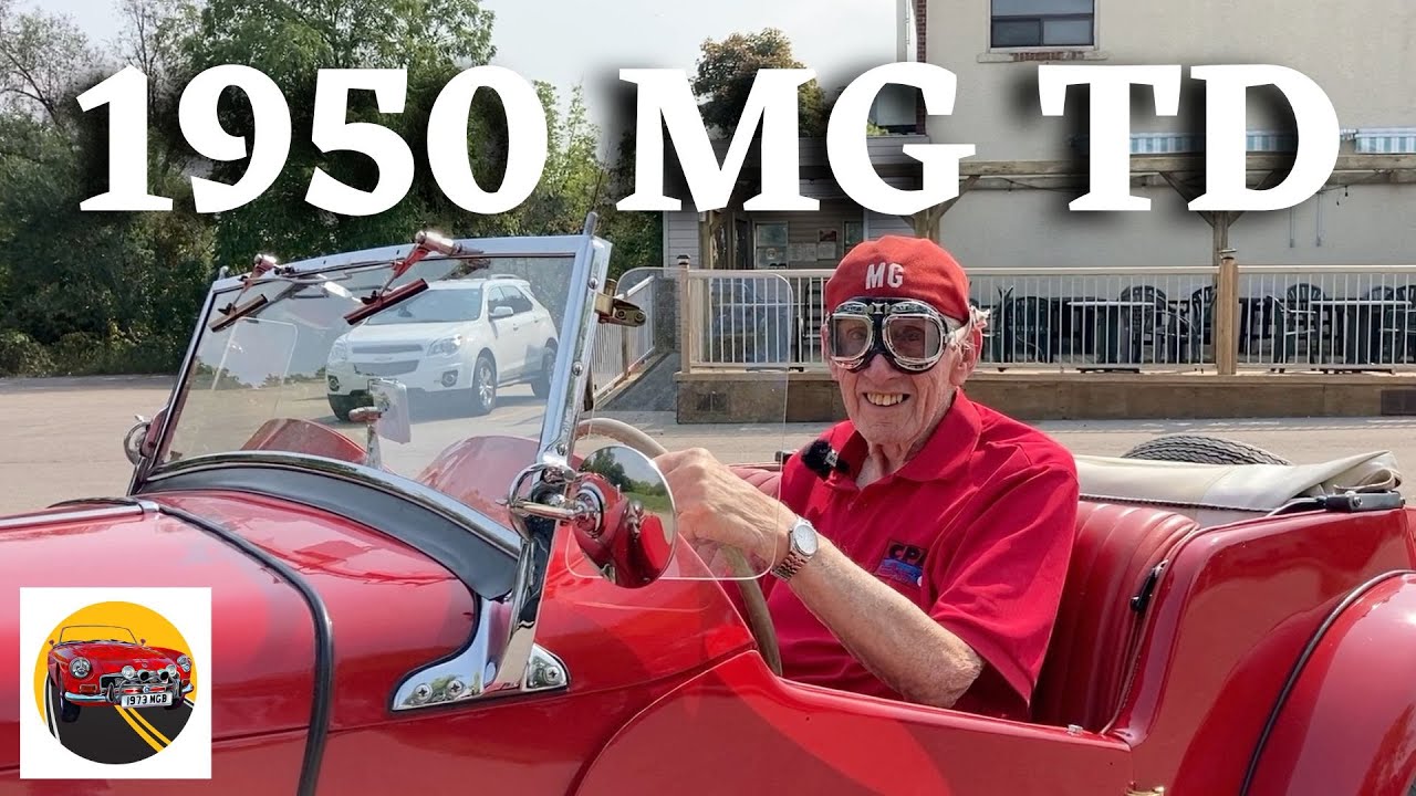 MG TD 1950 года – «Замечательная реставрация: 90-летний мастер восстанавливает MG TD с нуля!»