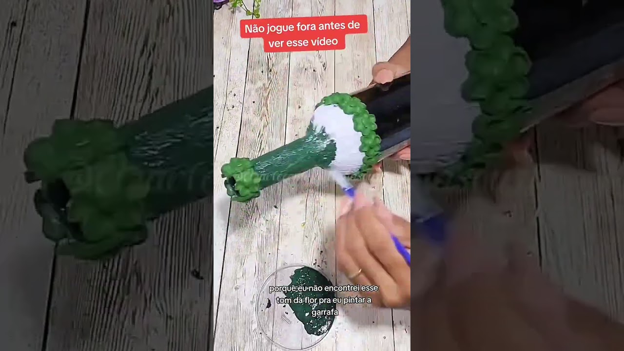 Vem nesse tutorial com Garrafa Fa&ccedil;a e Venda Incr&iacute;vel  #ideiasbrilhantes #artesanato #Garrafadecorada