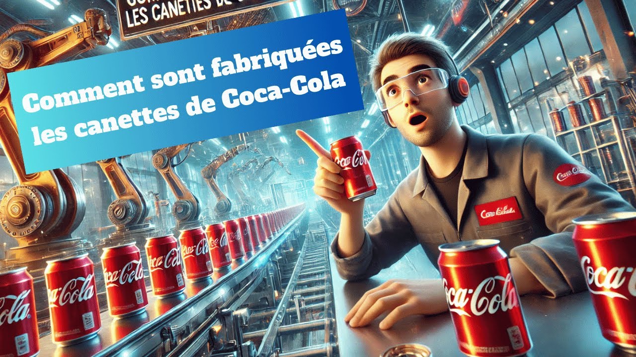 😃 Comment sont fabriqu&eacute;es les canettes de Coca-Cola ?