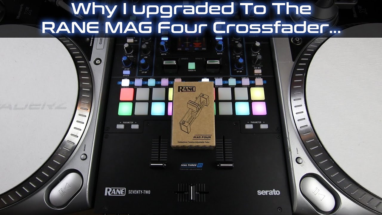 Installing RANE MAG FOUR Crossfader in Seventy-Two and Why?!?