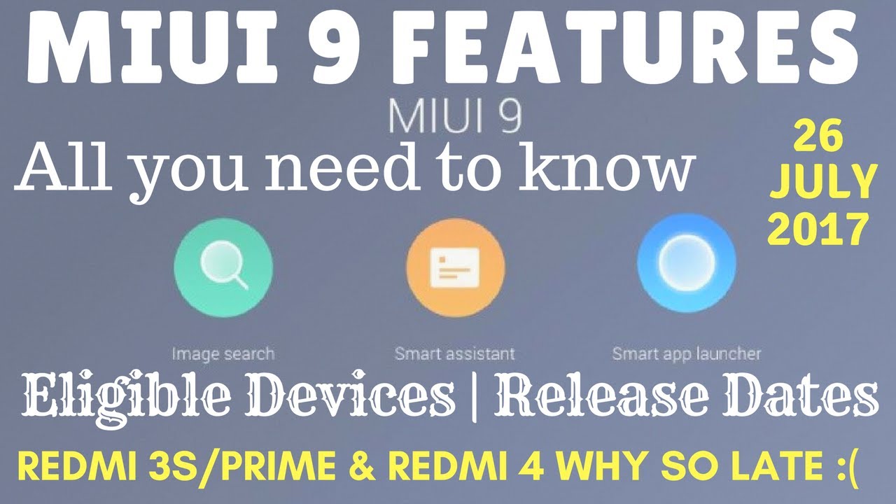 MIUI 9 Launched | MIUI 9 Features | MIUI 9 launch event | MIUI 9 launch | in hindi