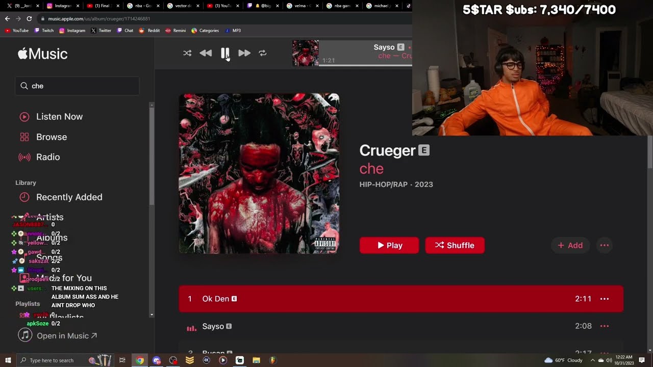 PlaqueBoyMax Reacts To Che - Crueger