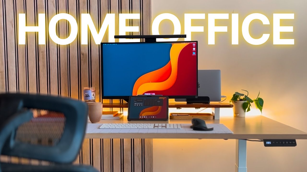 Building My New Home Office | @ErgoYou Online Height Adjustable Desk