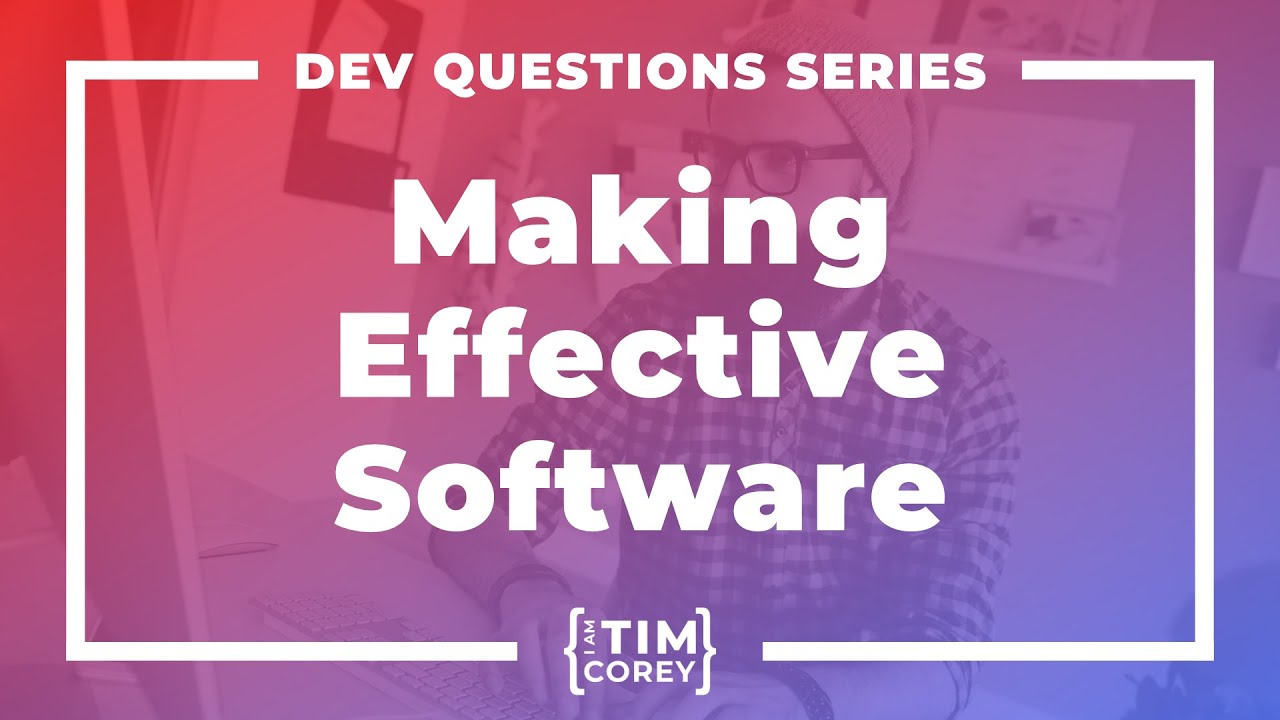 87. What Makes A Good Software Application?
