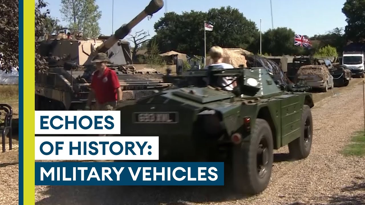 Tours of old military vehicles incl. the '10-tonne lorry that swims'