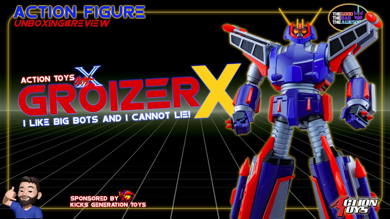 Groizer X by Action Toys Review - Freakin Awesome Toy from an Anime Long Ago