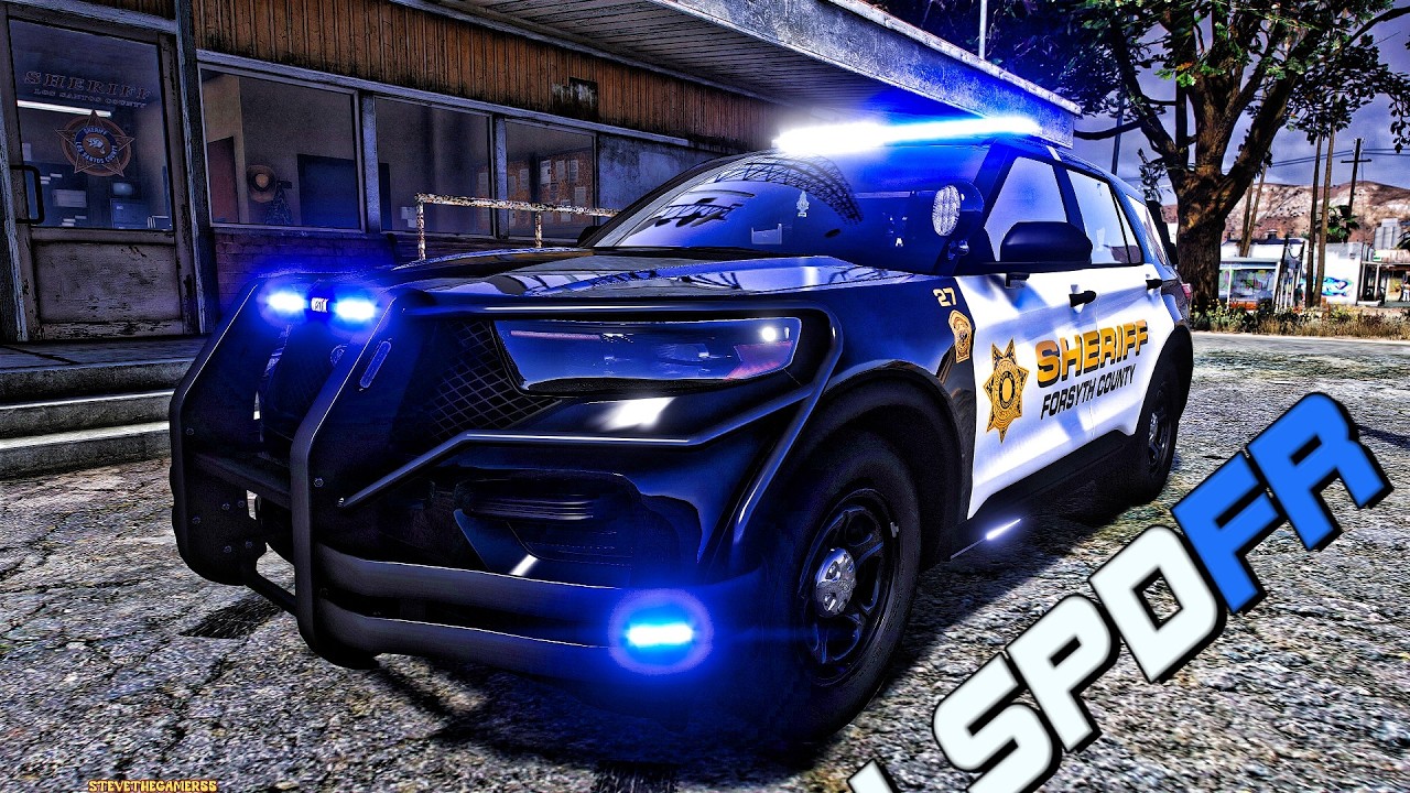 🚔 GTA 5 LSPDFR | Субботний патруль шерифа округа Форсайт | Реалистичные действия правоохранительн...