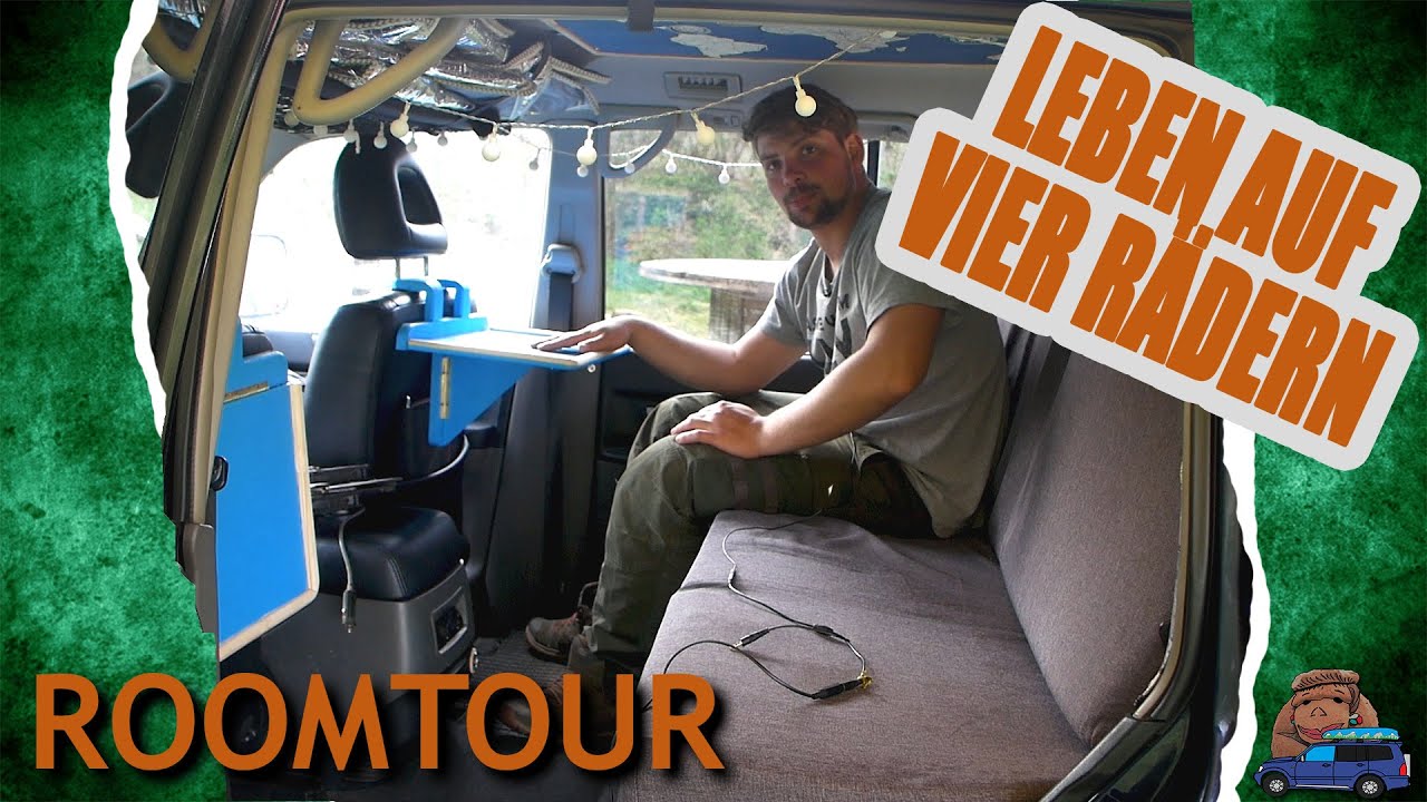 ROOMTOUR! | Unser all in one Offroad-Abenteuer-Mobil | Ausbau/ Umbau Nr.2 | Pajero 4x4 Reisemobil