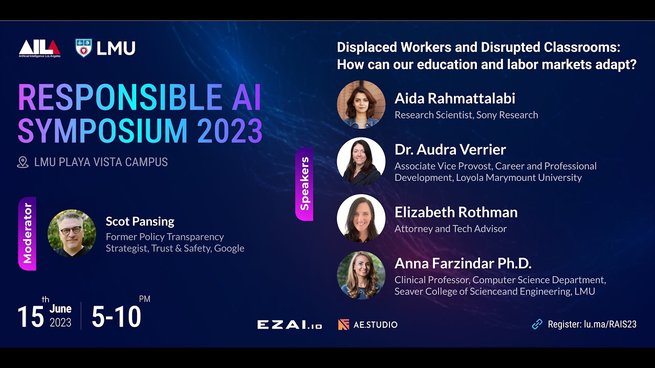 Displaced Workers and Disrupted Classrooms | Responsible AI Symposium 2023