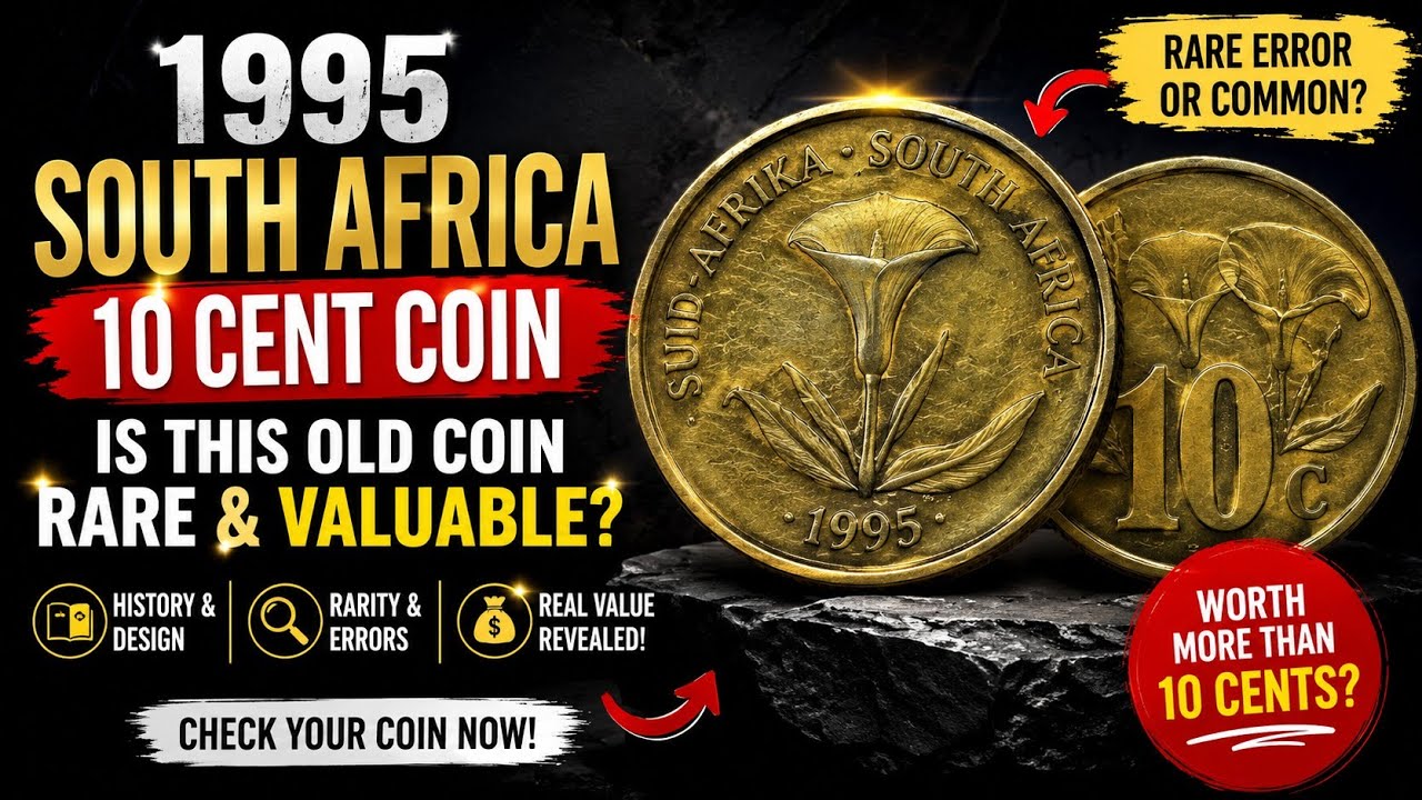 South Africa 10 Cent Coin Value 💰 | Is This Old Coin Rare & Valuable? | Old Coins Explorer