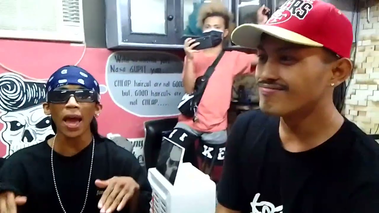 Laglagan Rap Battle League - G-Rhen One Vs Dhags ( DANNY & EKELLS BARBERSHOP )