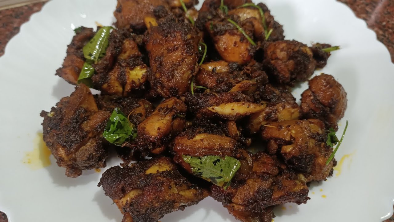 చికెన్ పెప్పర్ ఫ్రై 🍗|chicken pepper fry recipe in telugu|chicken vepudu