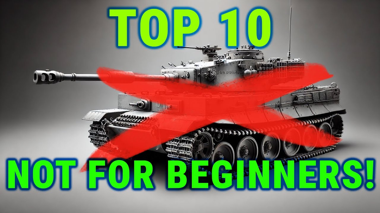 TOP 10 1/35 Tank Models That Are NOT for Beginners!