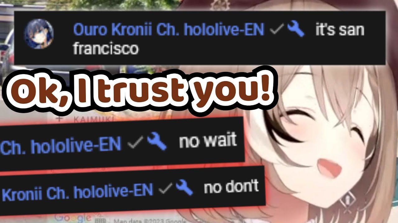 Kronii Just Wanted To Troll Mumei, But Mumei Completely Trusted Her