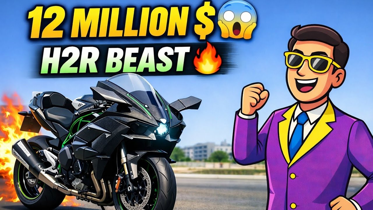 I Bought $12,000,000 KAWASAKI NINJA H2R 🏍🔥 | Grand Mobile RP Life Simulator