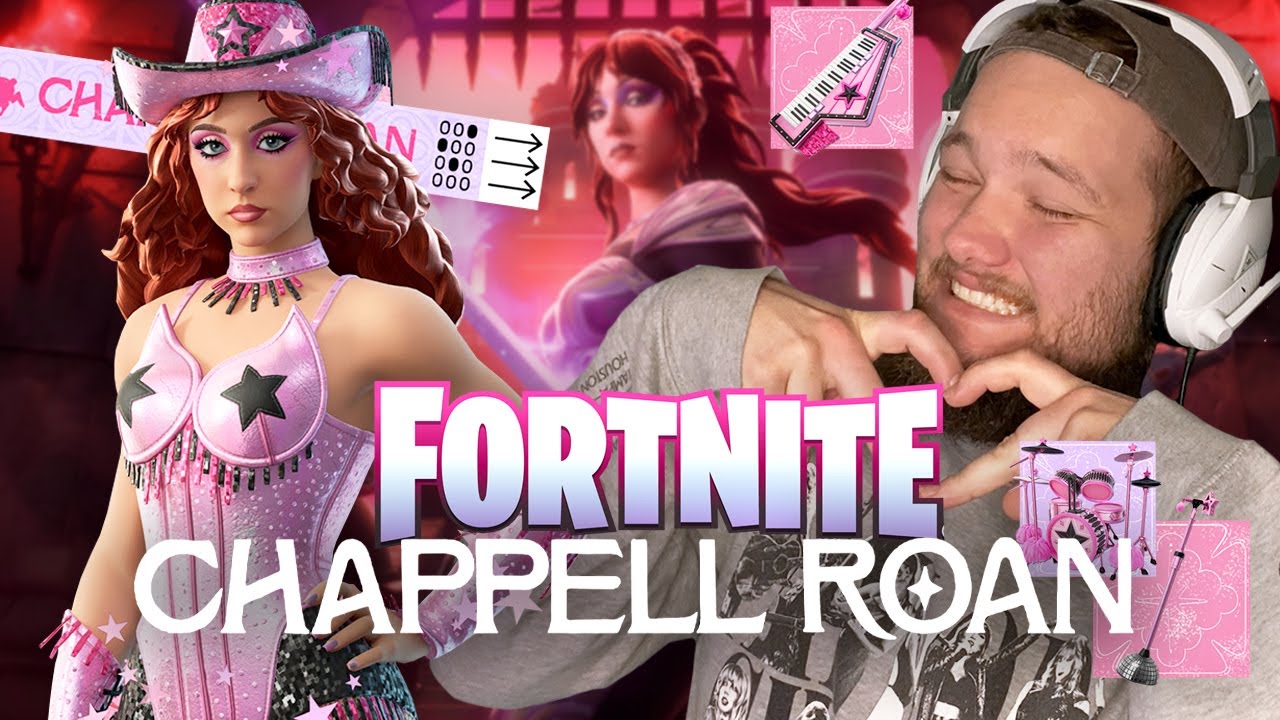 CHAPPELL ROAN is in FORTNITE??? *FULL MUSIC PASS*