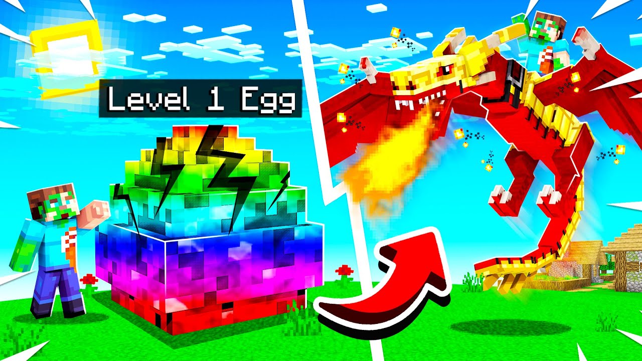 УЛУЧШАЕМ ДРАКОНОВ Minecraft, ЧТОБЫ СТАТЬ СИЛЬНЕЕ!