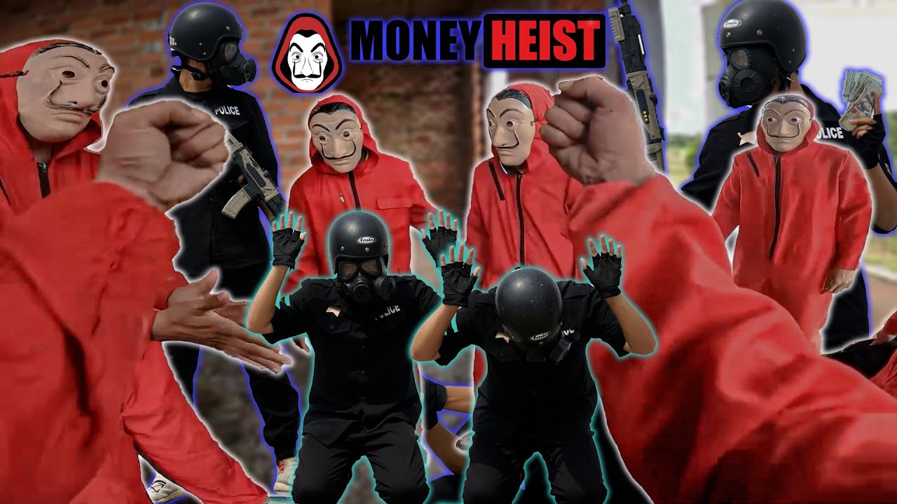 MONEY HEIST! 21 | No ESCAPE for BAD GUYS as POLICE close in (BELLA CIAO REMIX) POV CHASE