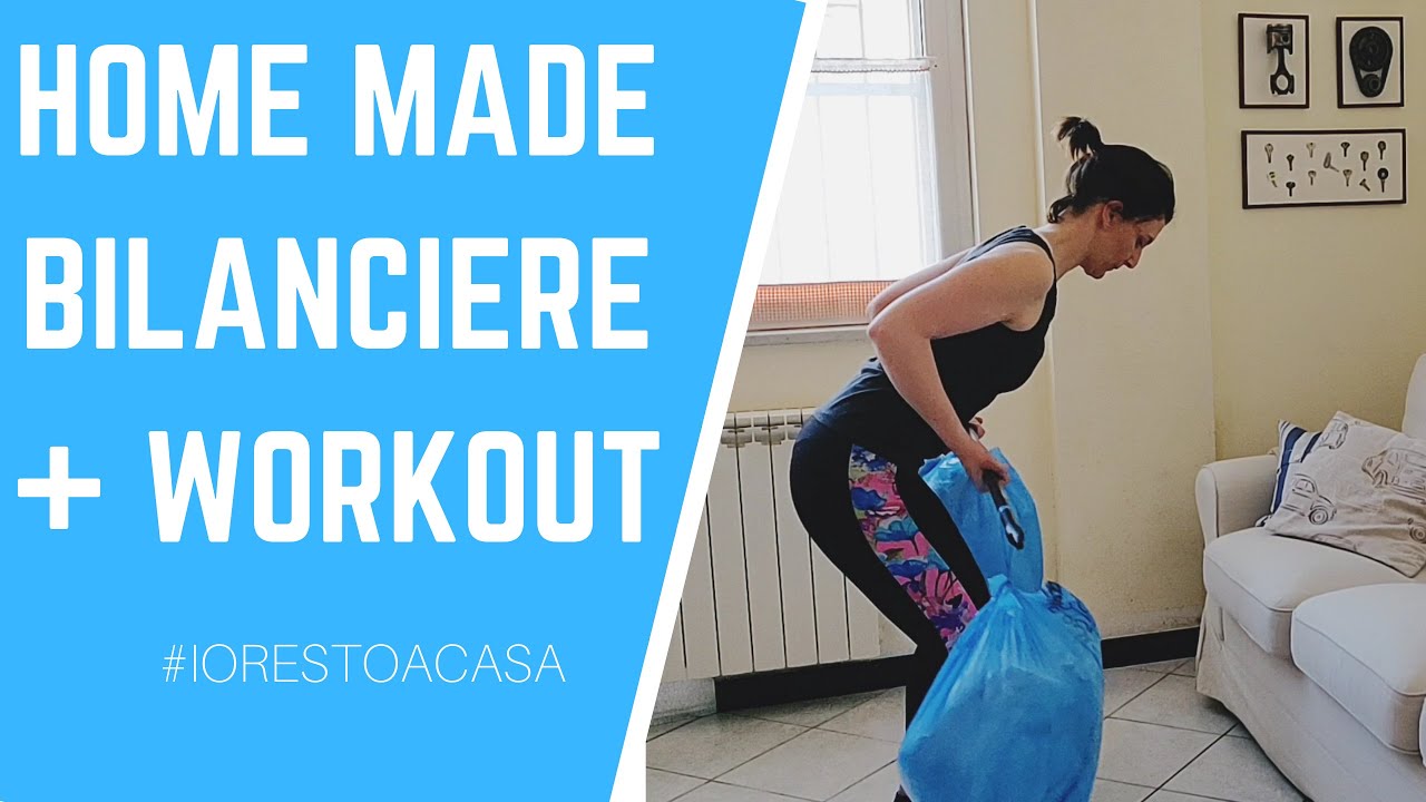 HOME FITNESS #5 - Bilanciere Home Made!|Fitness al femminile