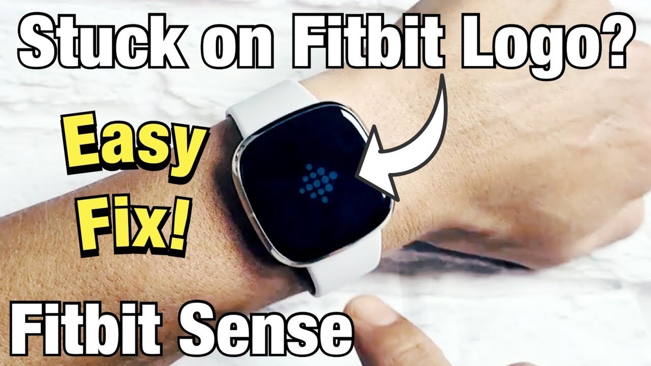 Fitbit Sense: застрял на логотипе Fitbit? ИСПРАВЛЕНО!