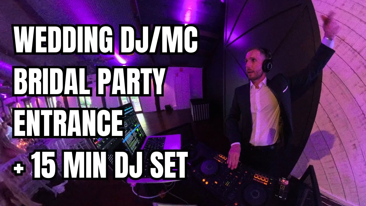 Full DJ/MC Welcome Speech, Bridal Party Entrance and 15 Minute Dance Set! (Ottimo House)