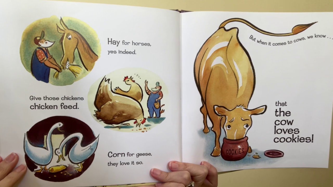 Samantha Reads... “The Cow Loves Cookies” by Karma Wilson