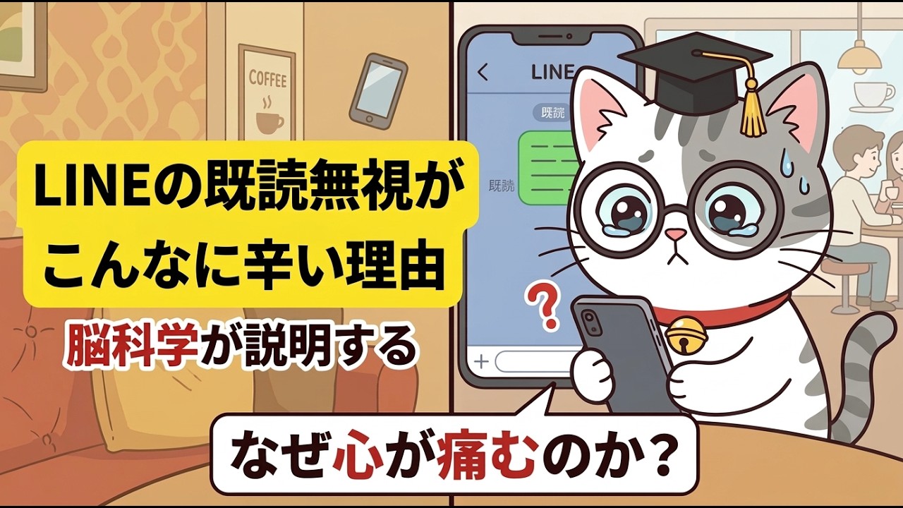 既読無視が「痛い」のは、あなたのせいじゃない。脳科学が証明する本当の理由