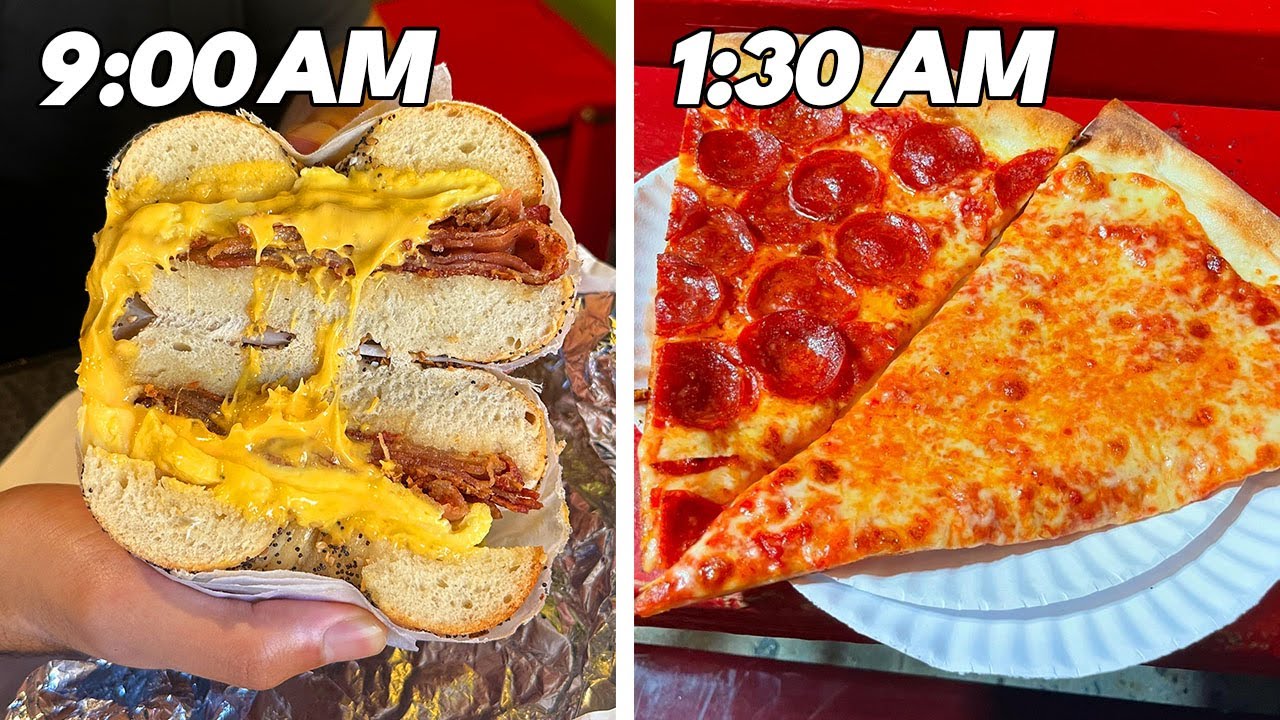 24 Hours of Iconic NYC Food