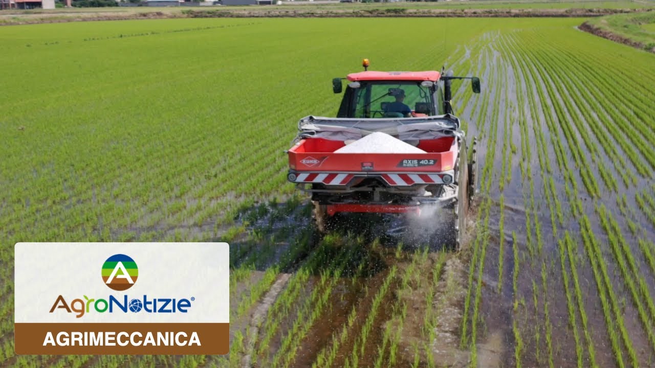 KUHN Axis 40.2 per una risicoltura di precisione
