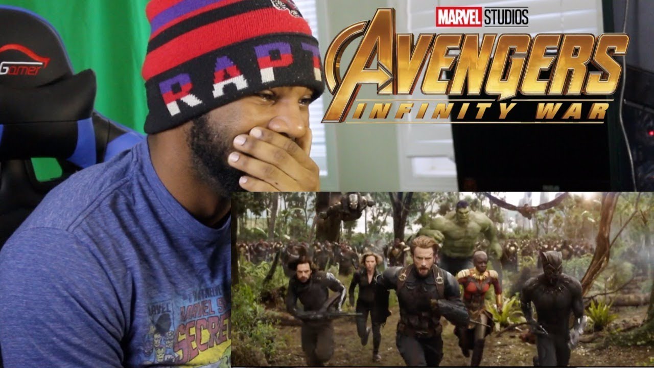 Avengers: Infinity War Official Trailer REACTION!!! (HOLDING BACK TEARS)