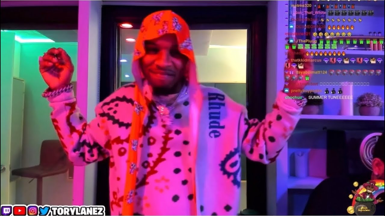 Tory lanez makes a beat live in the studio: twitch tapes! (Blurred) & New song snippet!🔥