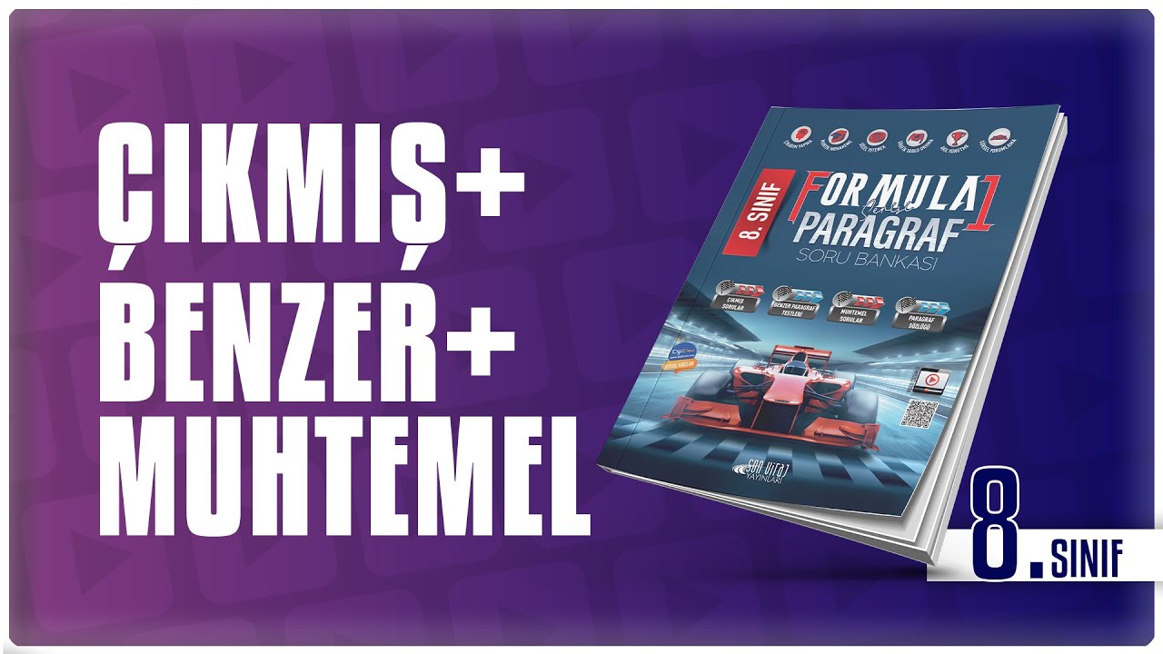 Son Viraj Yayınları 8. Sınıf LGS Paragraf Formula 1 Serisi Soru Bankası İnceleme