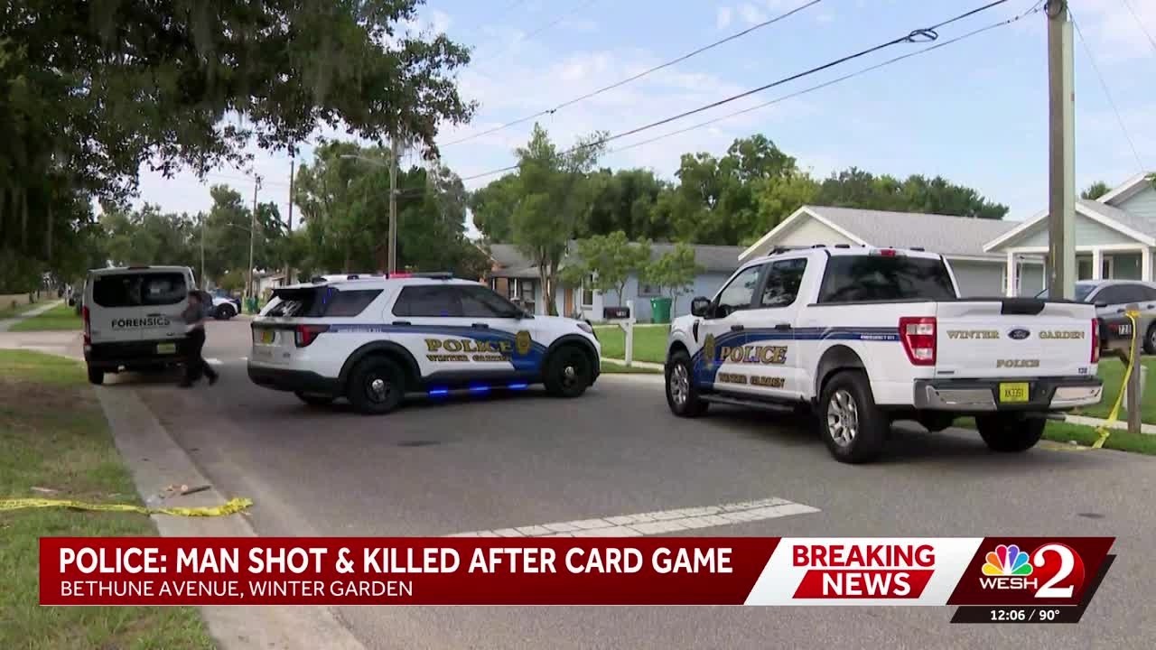 Man shot, killed after card game in Winter Garden, police say