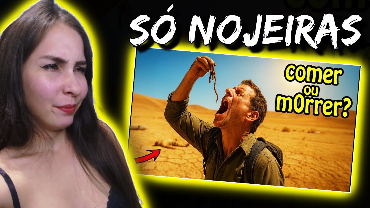 As Técnicas de Sobrevivência Mais Insanas (e Nojentas) │REACT FALA DE TUDO