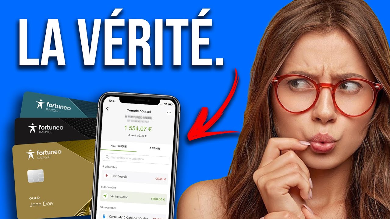 Fortuneo Avis 2026 : Frais, Cartes, Compte titre, PEA... Je d&eacute;voile TOUT !