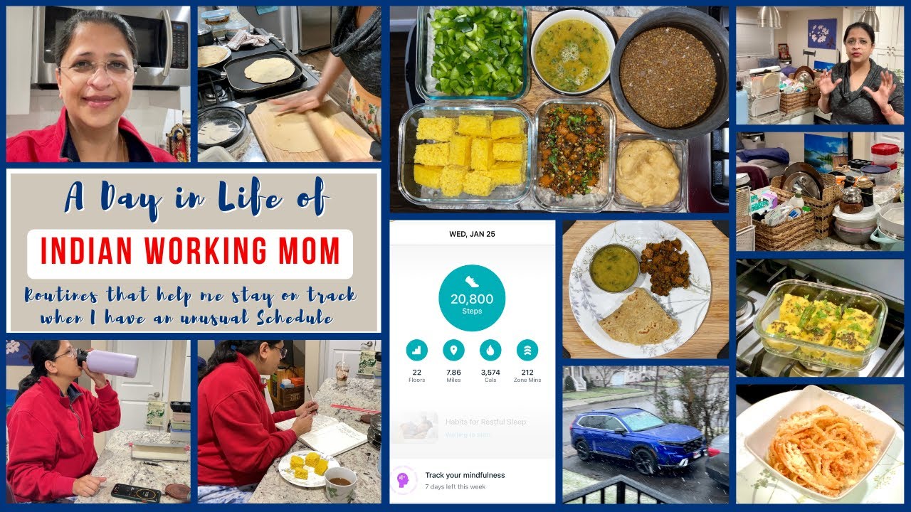 4AM INDIAN WORKING MOM DAY IN LIFE ~ ROUTINES TO KEEP ME PRODUCTIVE EVEN ON AN ATYPICAL WORK WEEKDAY