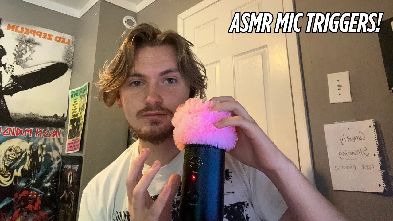 ASMR Mic Scratching and Tapping