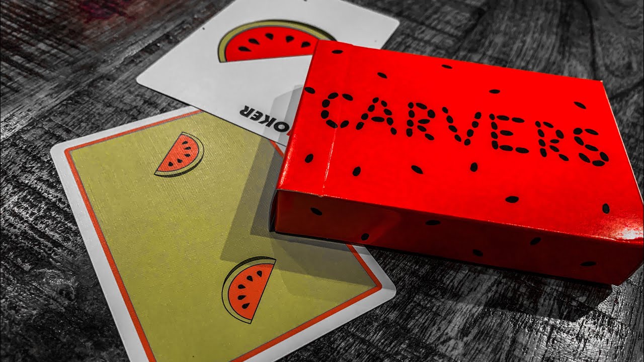 Carvers - Organic Playing Cards - Deck Review!